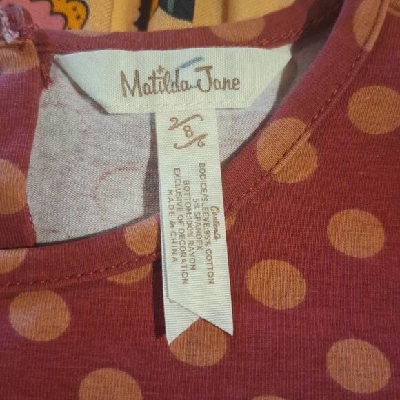 Matilda Jane Be Clever Dress Size 8 NWOT - Picture 3 of 3